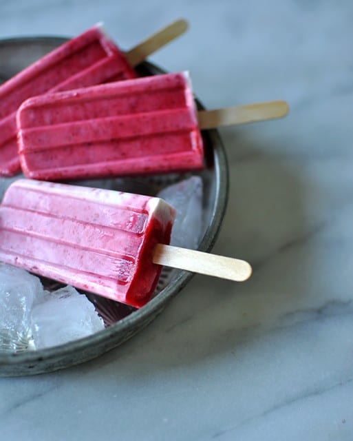 How to Make Popsicles: Raspberries & Cream - Turntable Kitchen