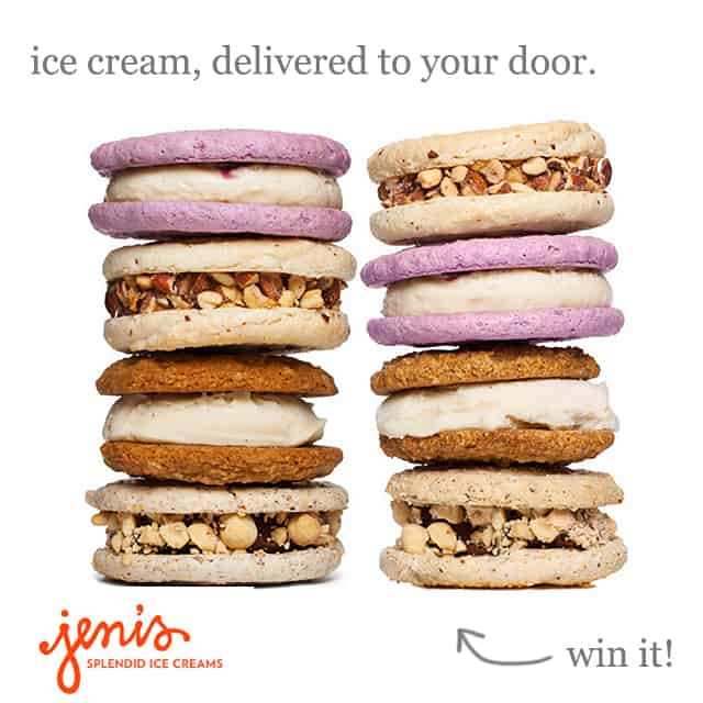 Giveaway: Ice Cream Sandwich Delivery from Jeni's Splendid Ice